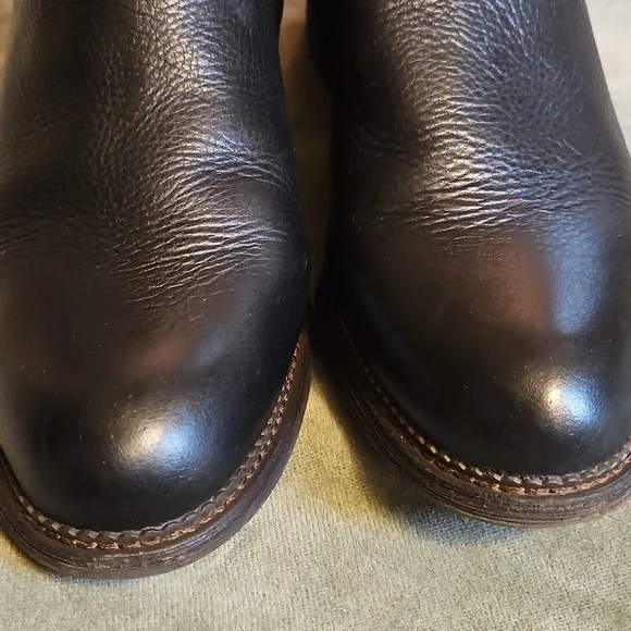 Franco Sarto Hyla Bootie in Black Leather - Picture 9 of 9